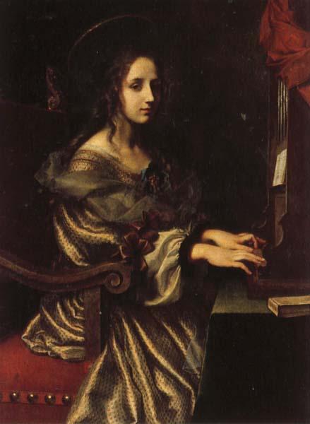 Carlo Dolci St.Cecilia France oil painting art